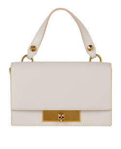 Small Skull Lock, Leather, White, MII, S/DB, 3*
